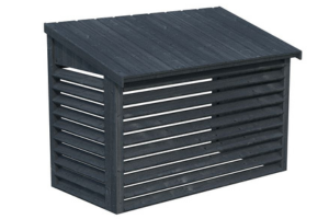 Varmepumpehus sort 2